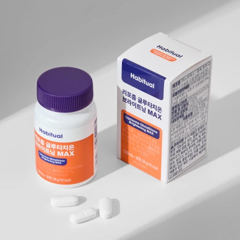 [순도 90%] 리포좀 글루타치온 브라이트닝 MAX 500mg (1개월분)
