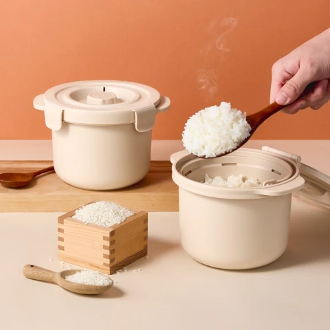 칼로리 절반! 전자레인지 저당밥솥