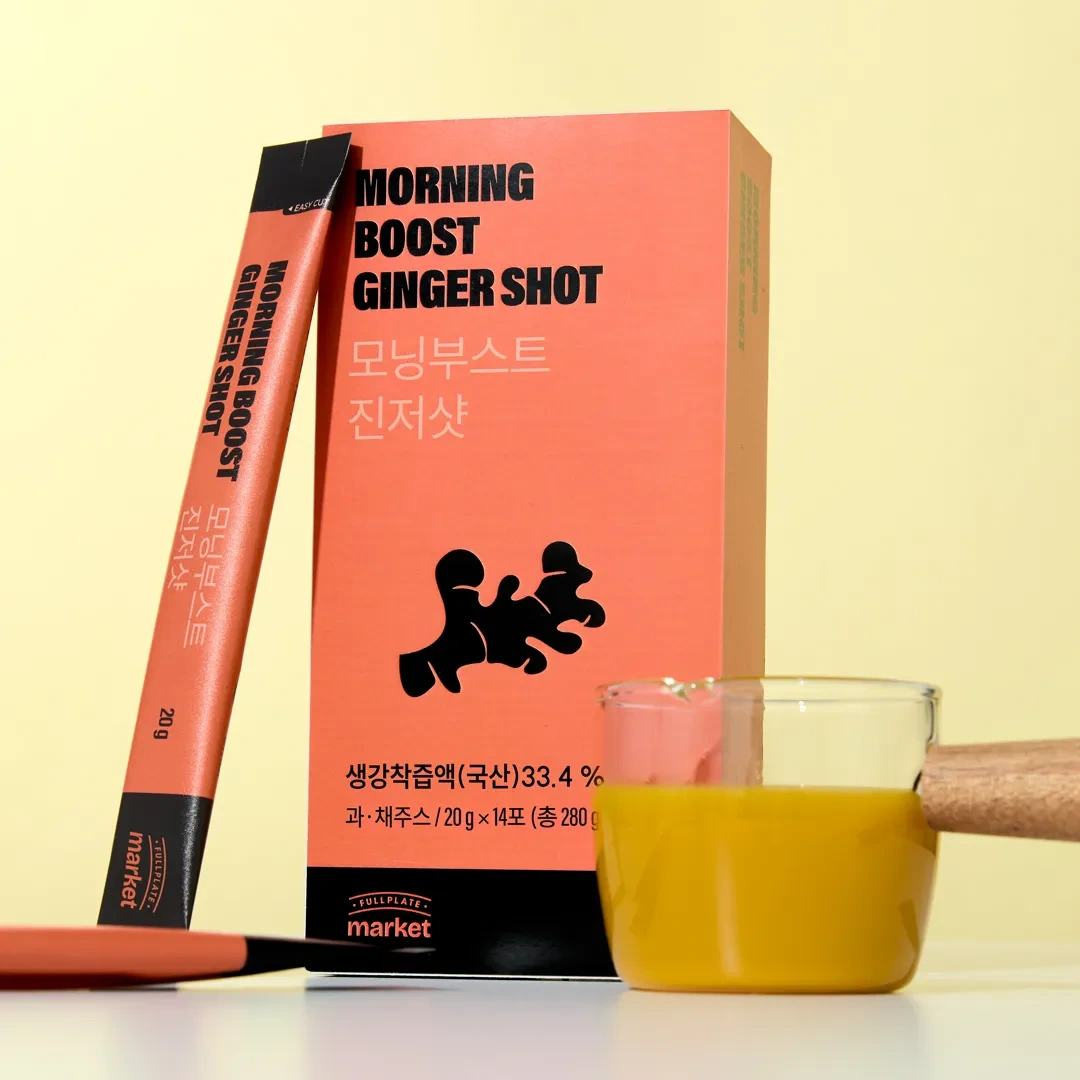 국산생강33.4%, 모닝부스트 진저샷(20ml*14포)