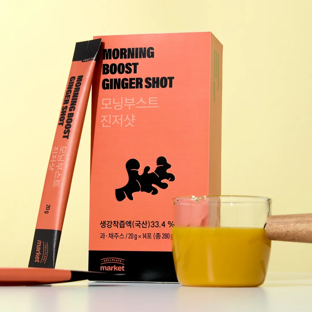 국산생강33.4%, 모닝부스트 진저샷(20ml*14포)