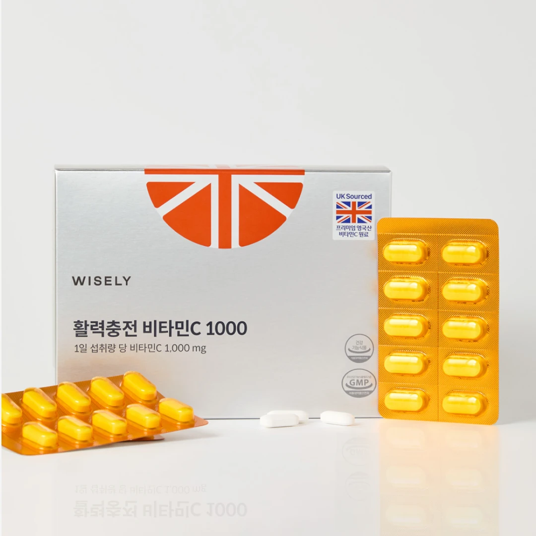 활력충전 비타민C 1000 대용량 (6개월분)