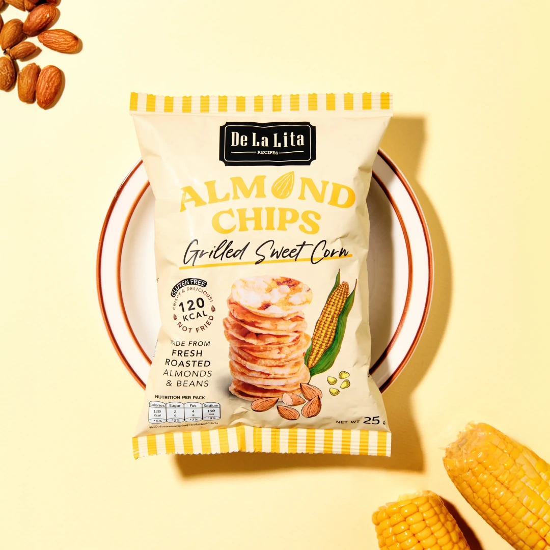 데라리타 글루텐프리 아몬드칩 구운옥수수맛 25g