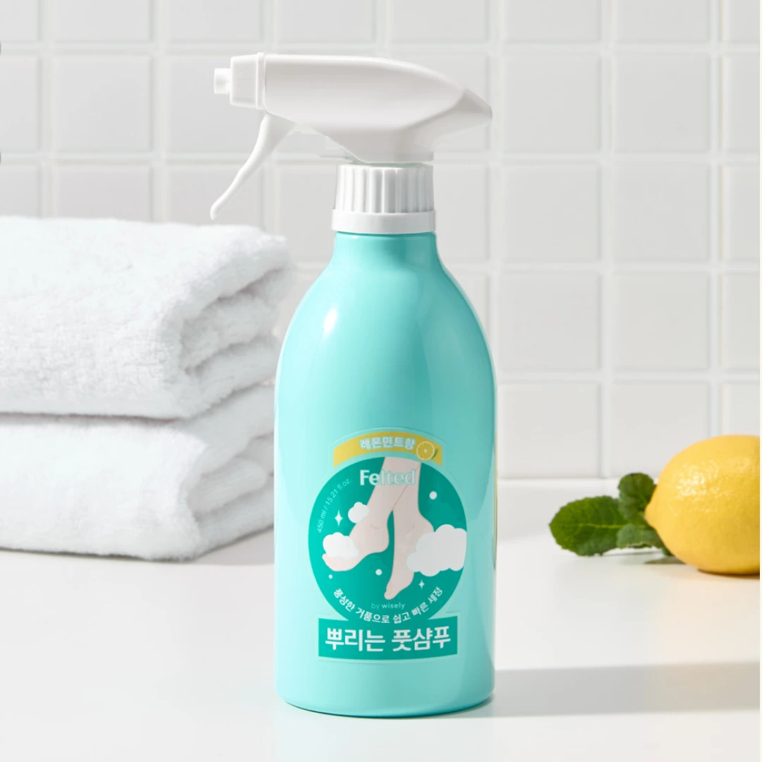 자연유래 데일리 풋샴푸 450ml