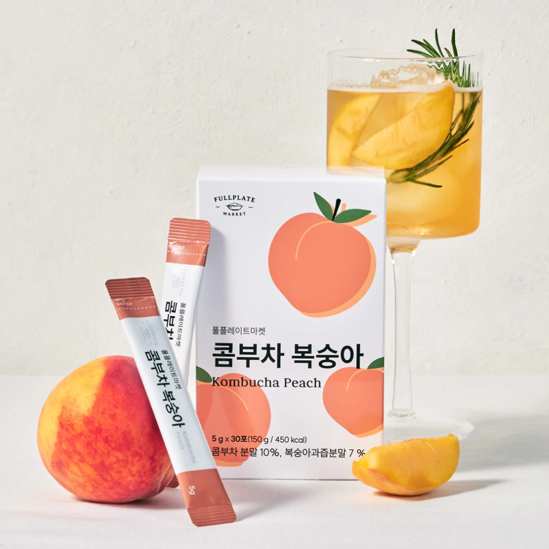 콤부차 복숭아 30개입