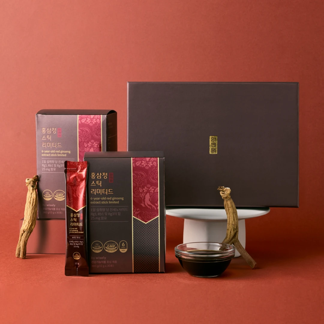 진세노사이드 25mg 홍삼정 스틱 리미티드 선물세트 (2개월분)