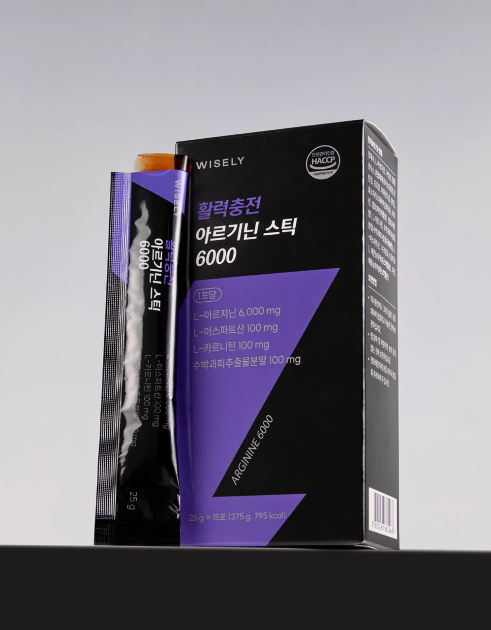 활력충전 아르기닌 젤리 스틱 6000 (15일분)