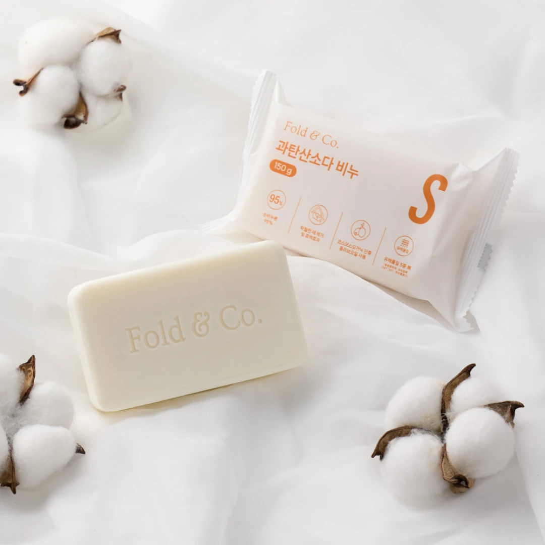 얼룩제거엔 과탄산소다 비누 150g 2개입