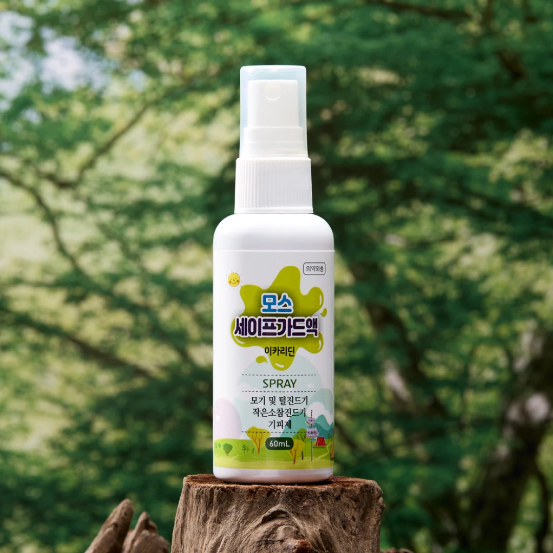 (리뉴얼 재입고 예정) 온가족 이카리딘 15% 모기기피제 60ml