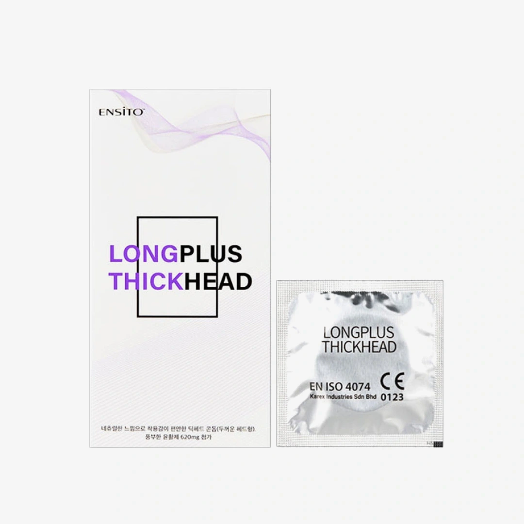 엔시토 롱플러스 딕헤드 콘돔 10입