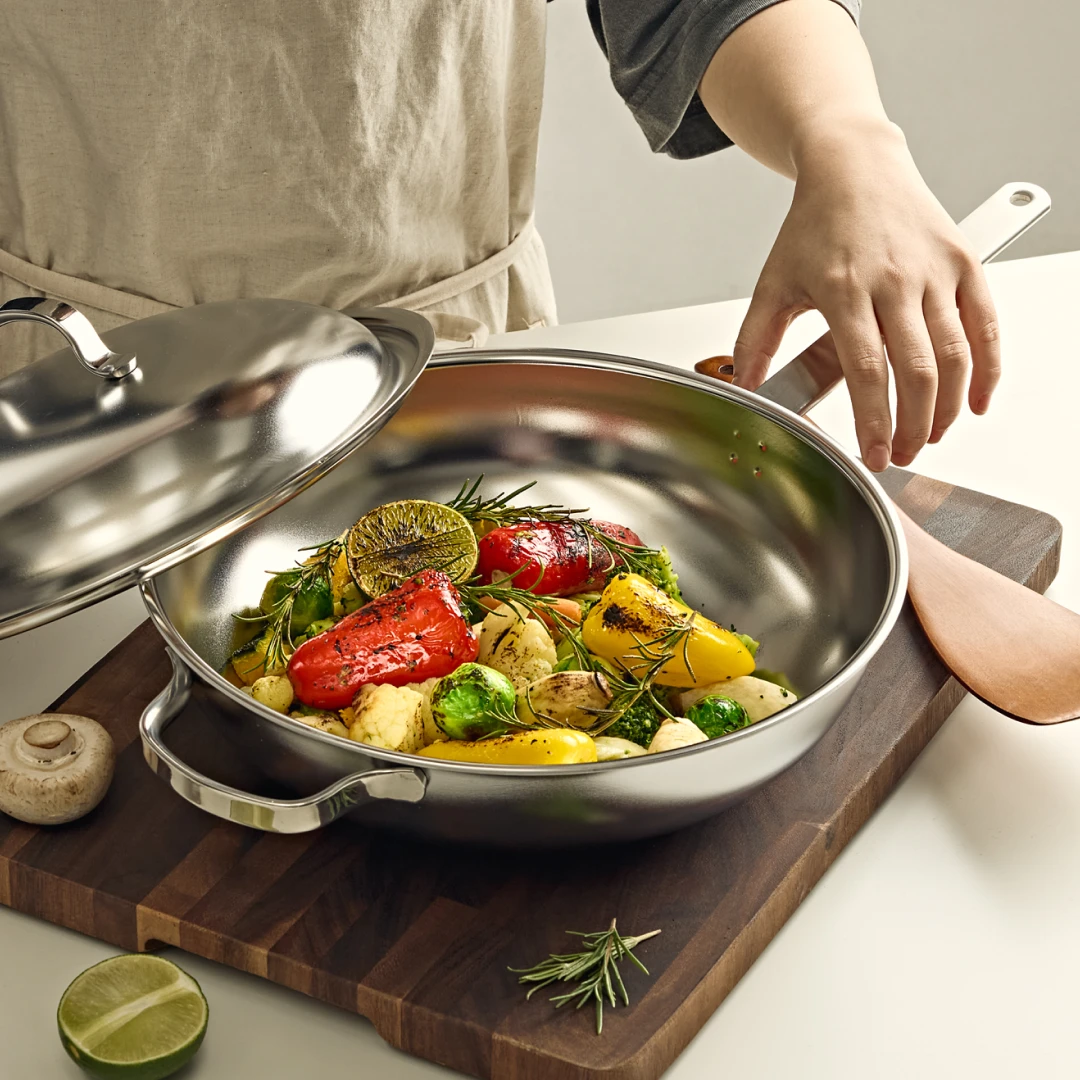 연마제가 나오지 않는 무연마 스텐웍 28cm