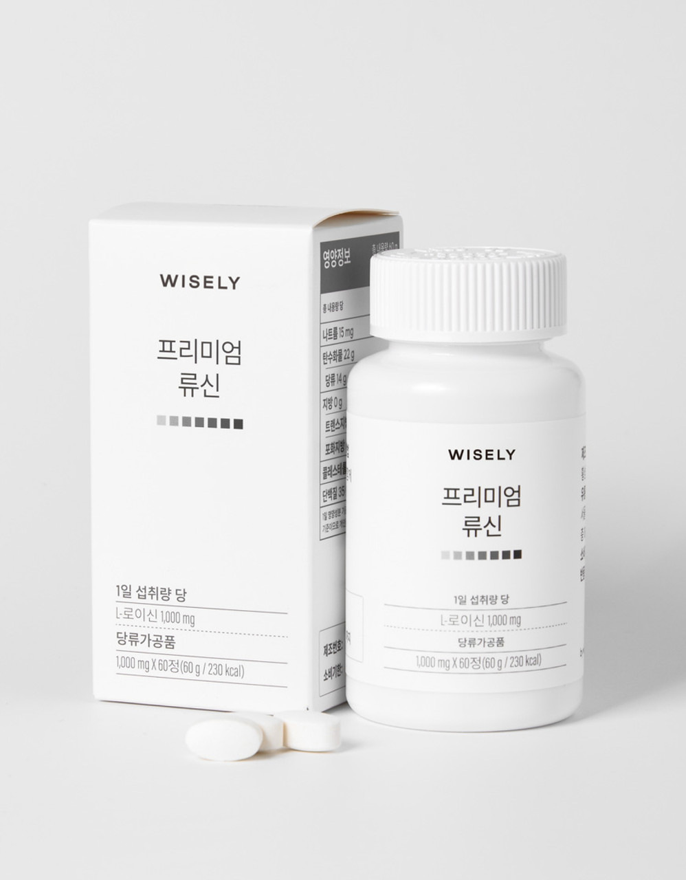 [하루특가] 프리미엄 류신 단백질 (1개월분)