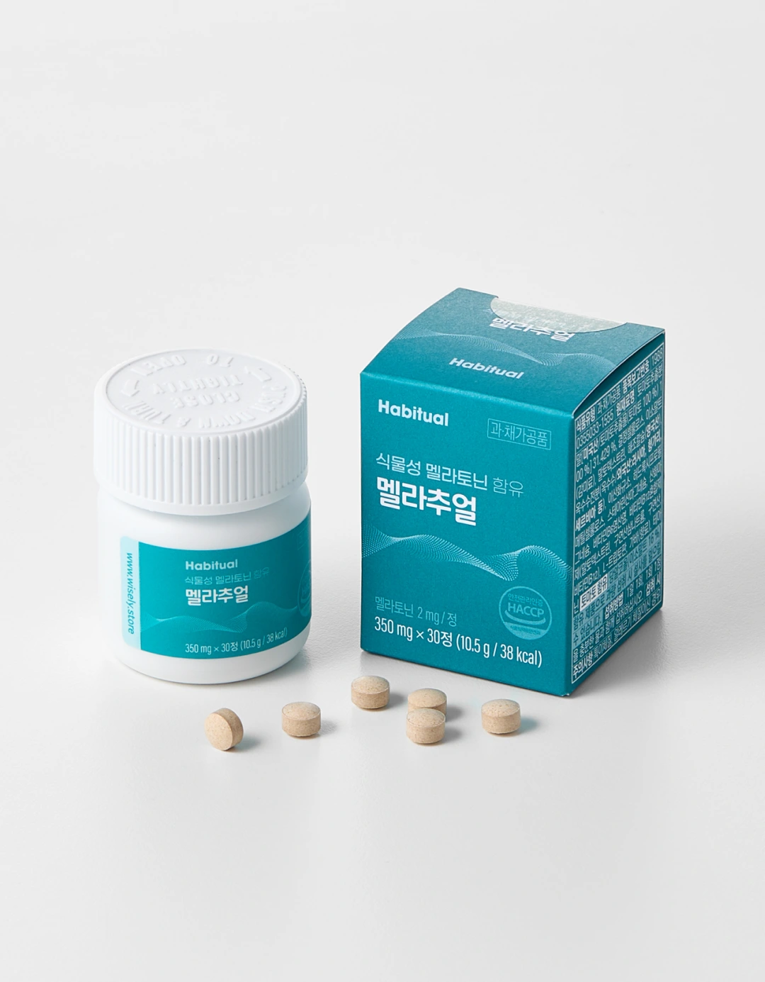 식물성 멜라토닌 함유 멜라추얼 (1개월분)