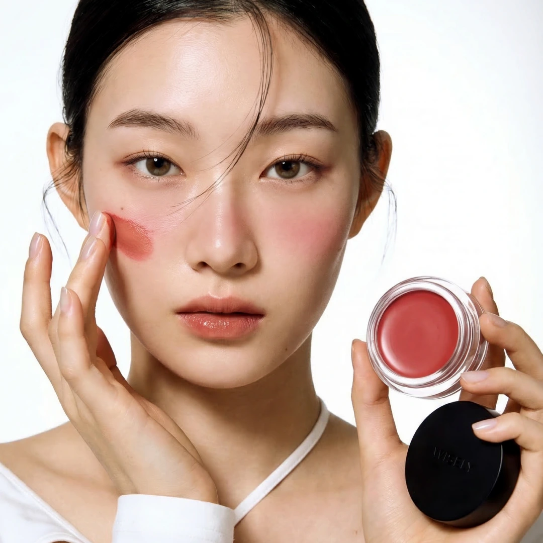 생기 밀착 멜팅 립앤치크밤 피치핑크