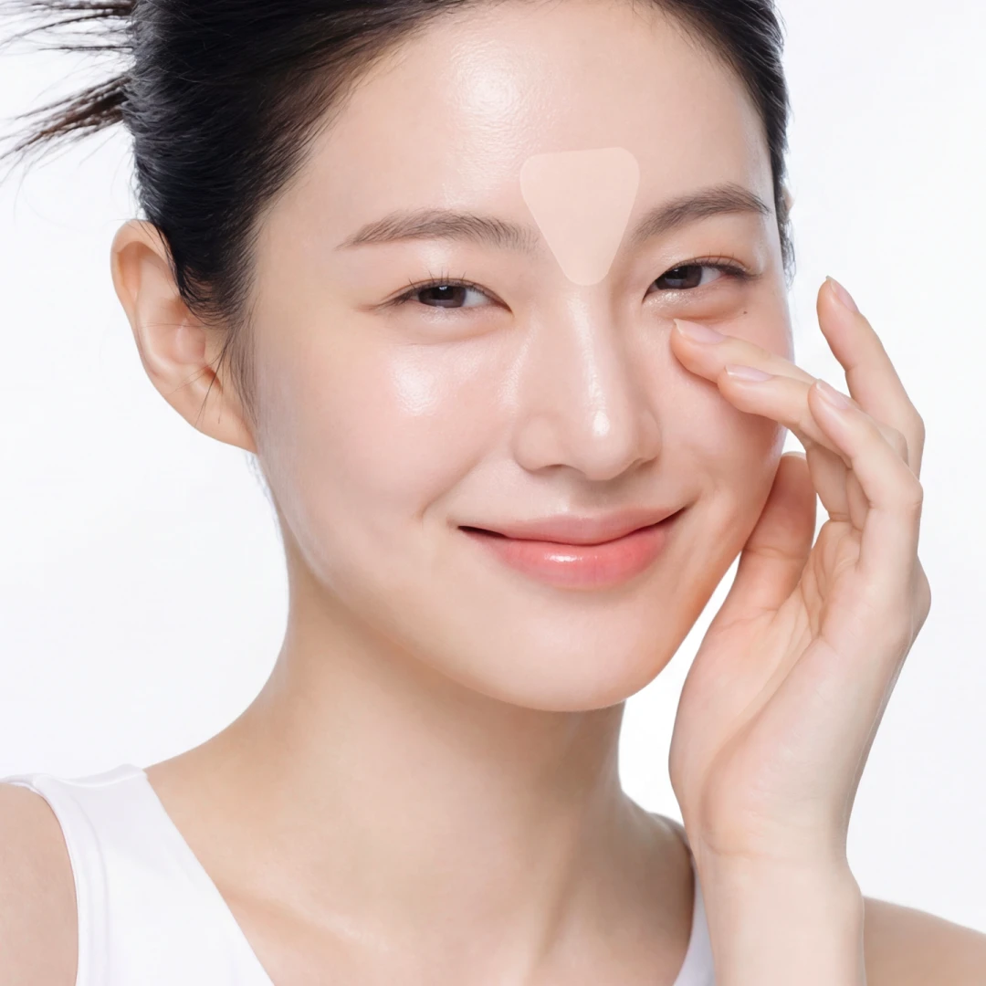 주름 다리미 미간 패치 44매입