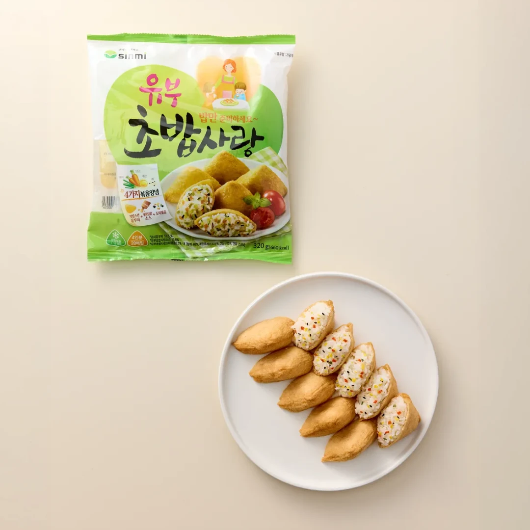새콤달콤 고소한 유부초밥 320g