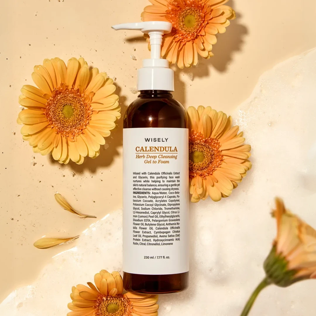 칼렌듈라 허브 딥 클렌징 젤 투 폼 230ml