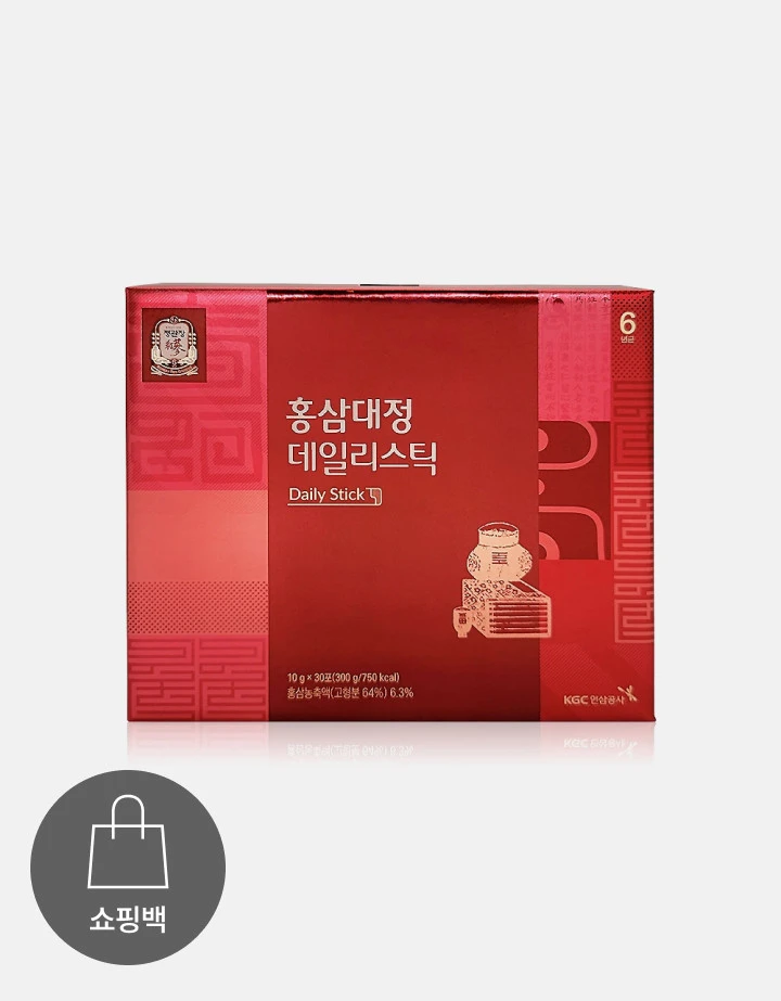 [사전예약][정관장] 홍삼대정데일리스틱 10ml*30포