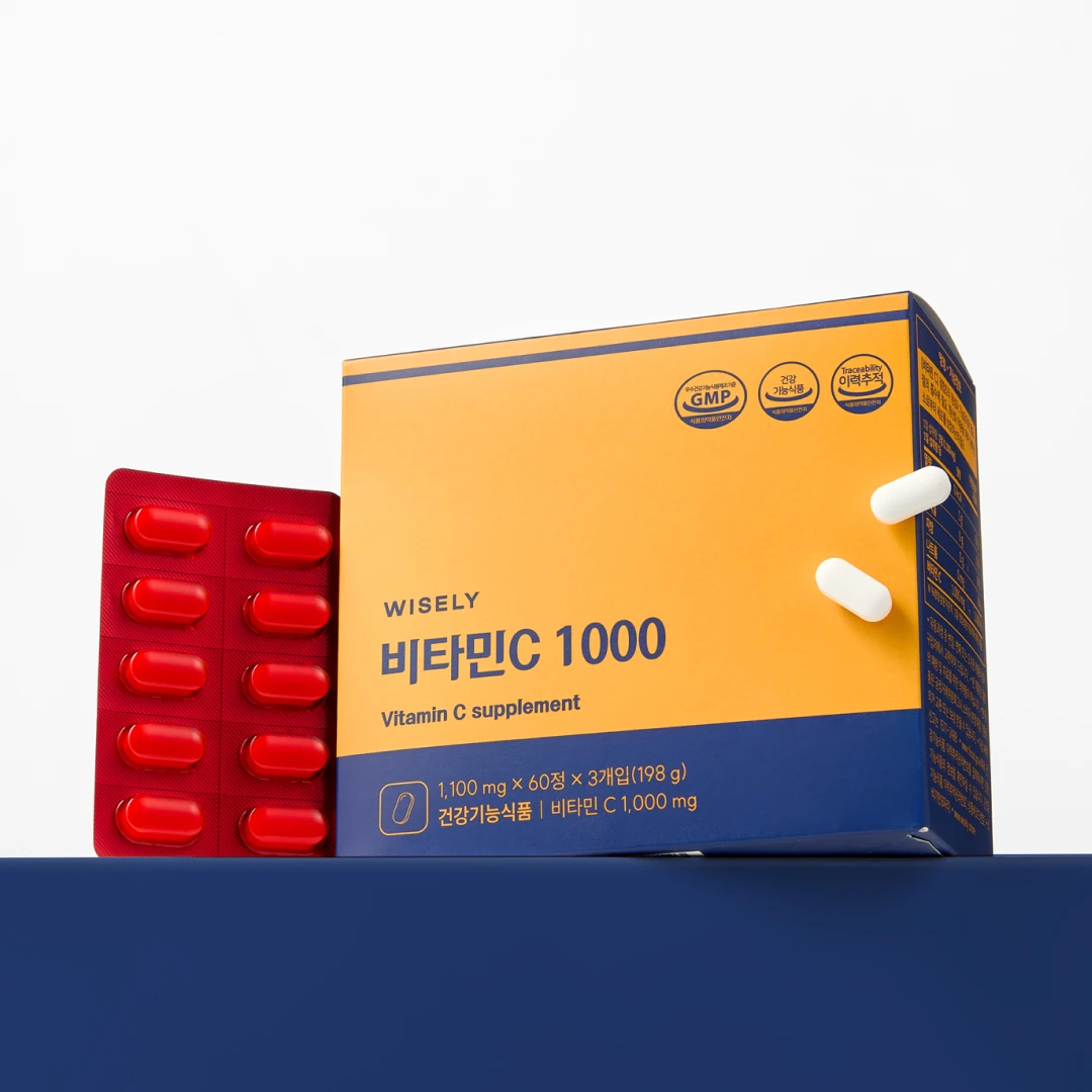 GMO프리 비타민C 1000mg(180일분)