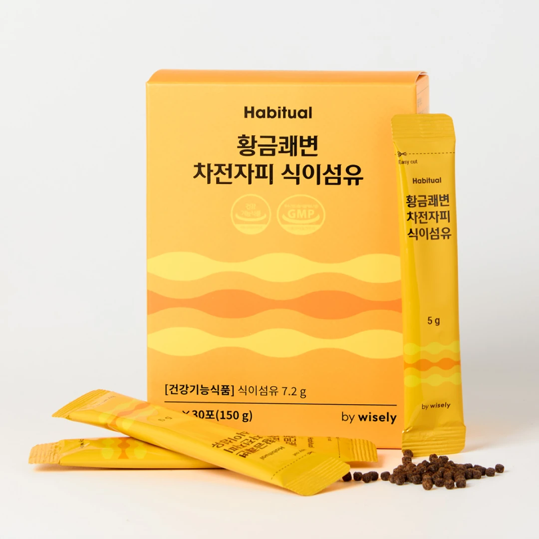 황금쾌변 차전자피 식이섬유 환 30포