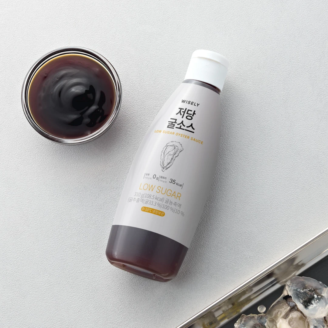당류 0g! 부담 없는 감칠맛, 저당 굴소스 310g