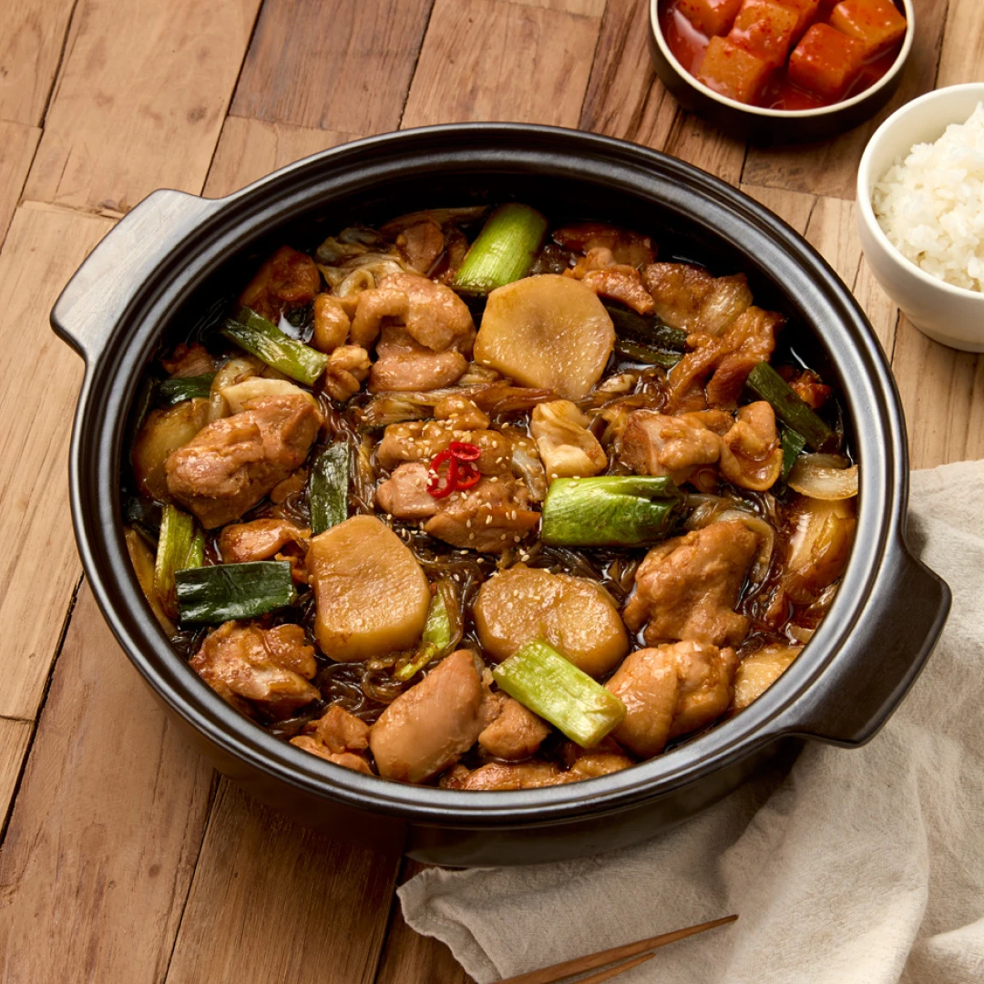 안동식 순살 간장찜닭 밀키트 1,370g(2~3인분)