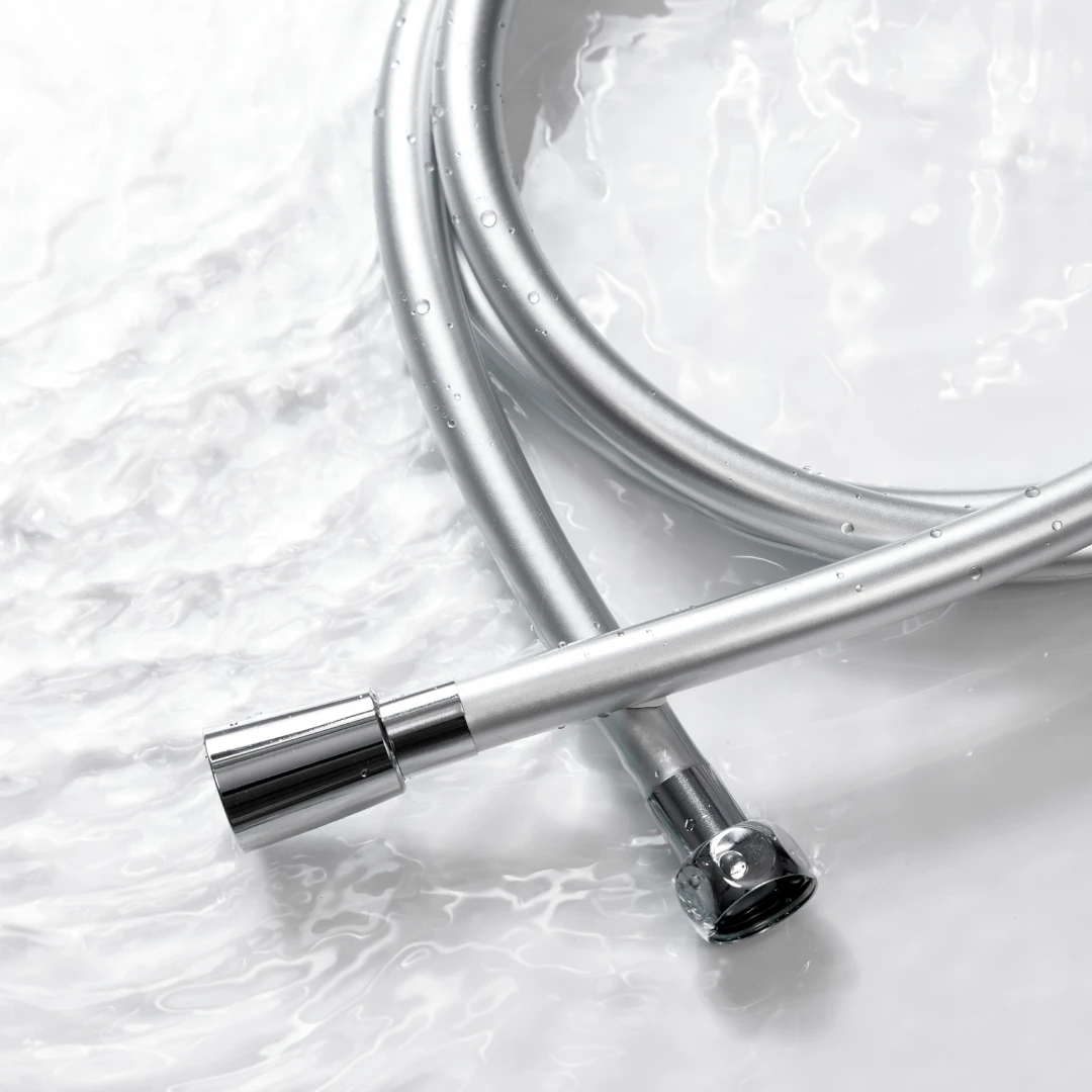 [하루특가] 더 단단해진 꼬임 없는 물때방지 샤워호스 2M 실버