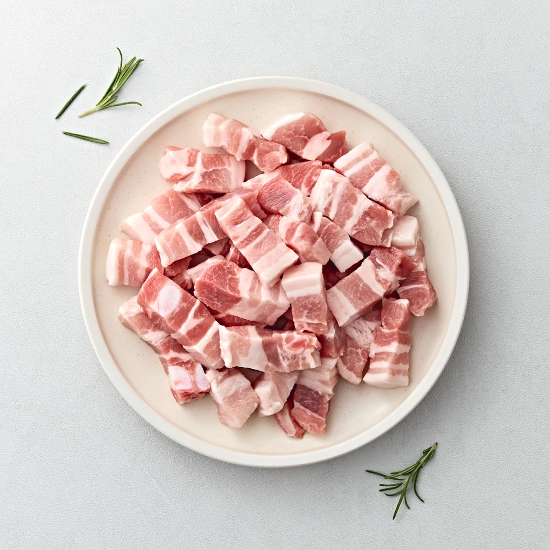 초신선 한돈 삼겹살 찌개용 500gㅣ월~금 16시 재입고