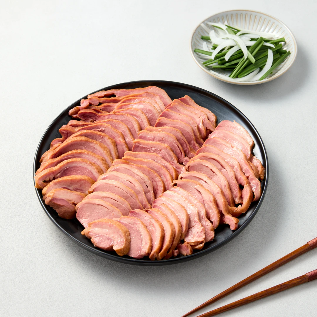 [타임세일] 참나무향 입은 훈제오리 슬라이스 500g*2