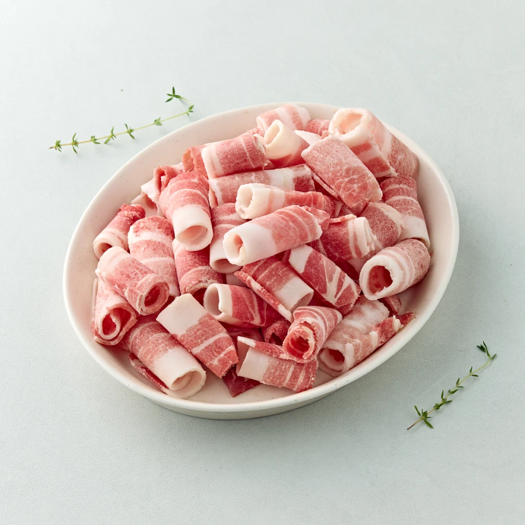 바로굽는 국내산 대패 삼겹살 1kg