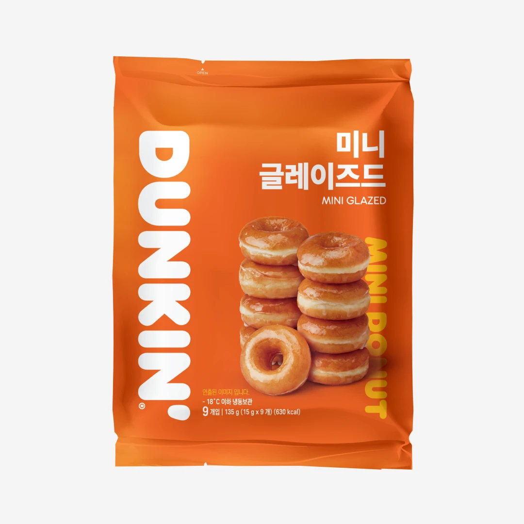 [던킨] 미니 글레이즈드(9입)
