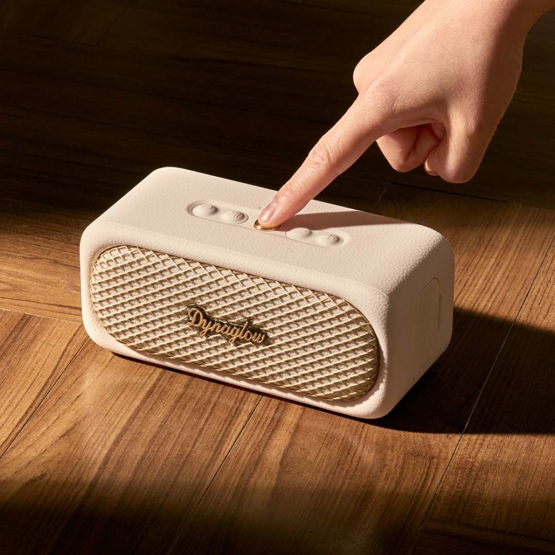 IPX7 방수 휴대용 블루투스 스피커 20W - 크림