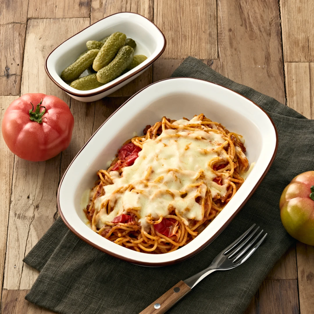 치즈 듬뿍 토마토 미트 라구 파스타 320g