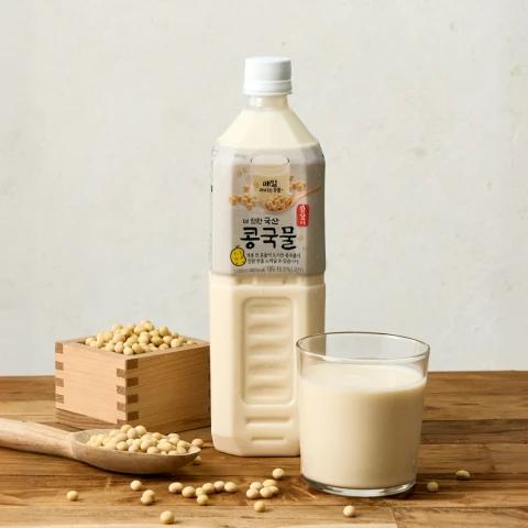 진한 크림 콩물 1L 