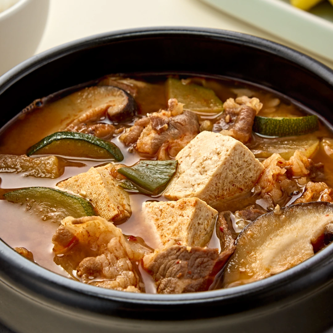 가마솥 방식! 고깃집 차돌듬뿍 된장찌개 600g