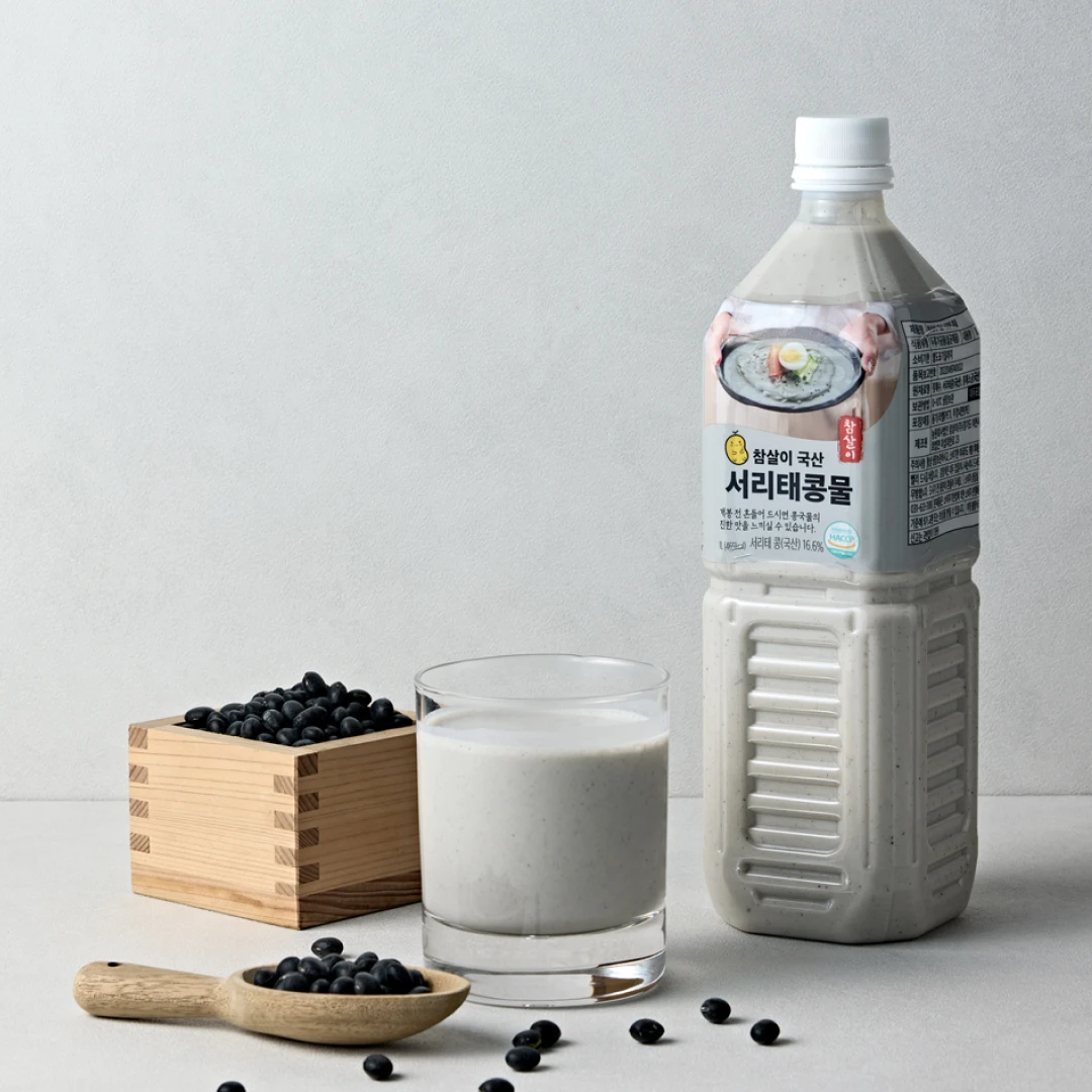 국산콩 진한 서리태 콩물 1L