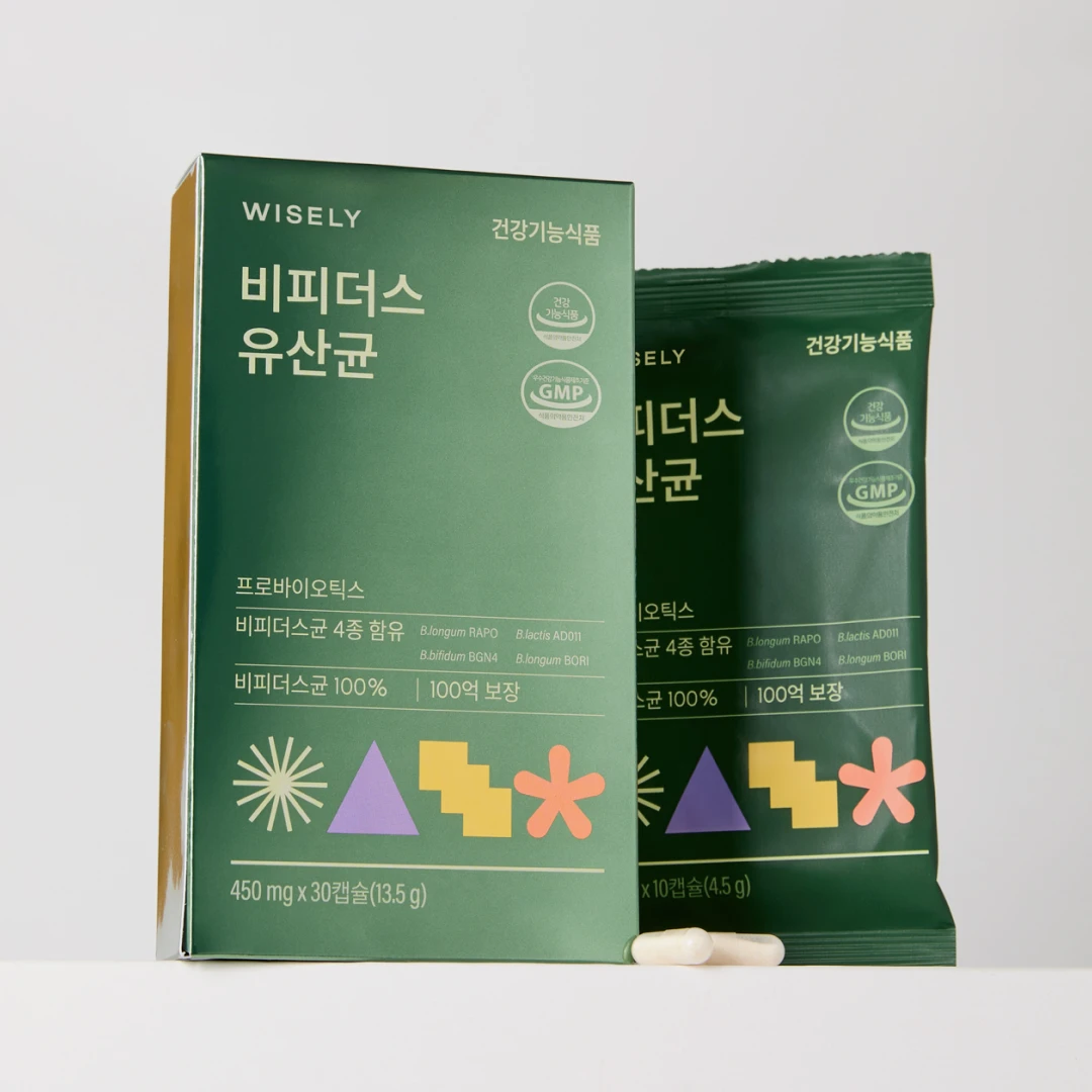 100억 CFU! 비피더스 유산균 30정 (1개월분)