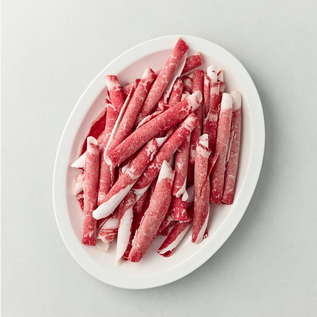 1+ 등급 한우 차돌박이 바로구이 500g