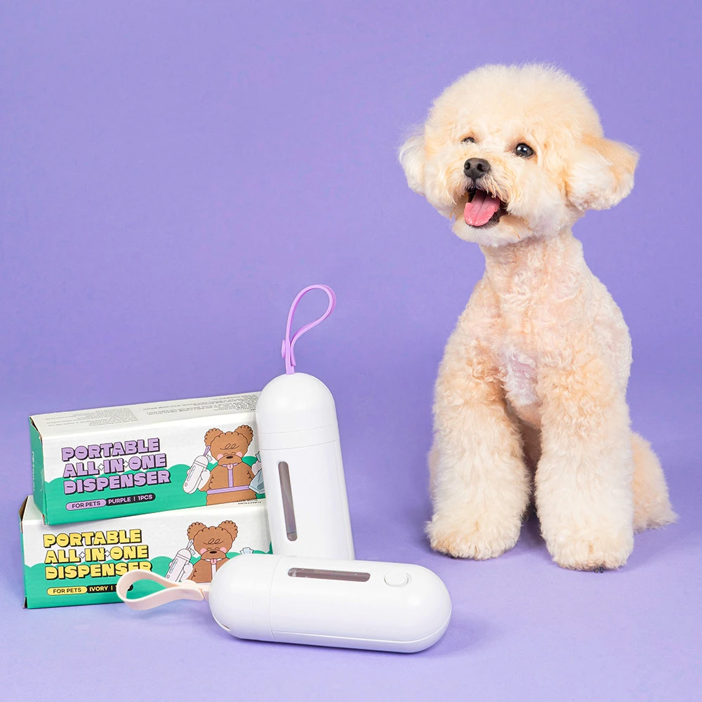 펫트리움 산책용 물병 배변봉투 디스펜서 올인원