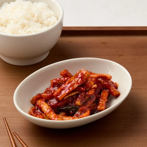 무 65% 꼬들한 무말랭이무침 1kg