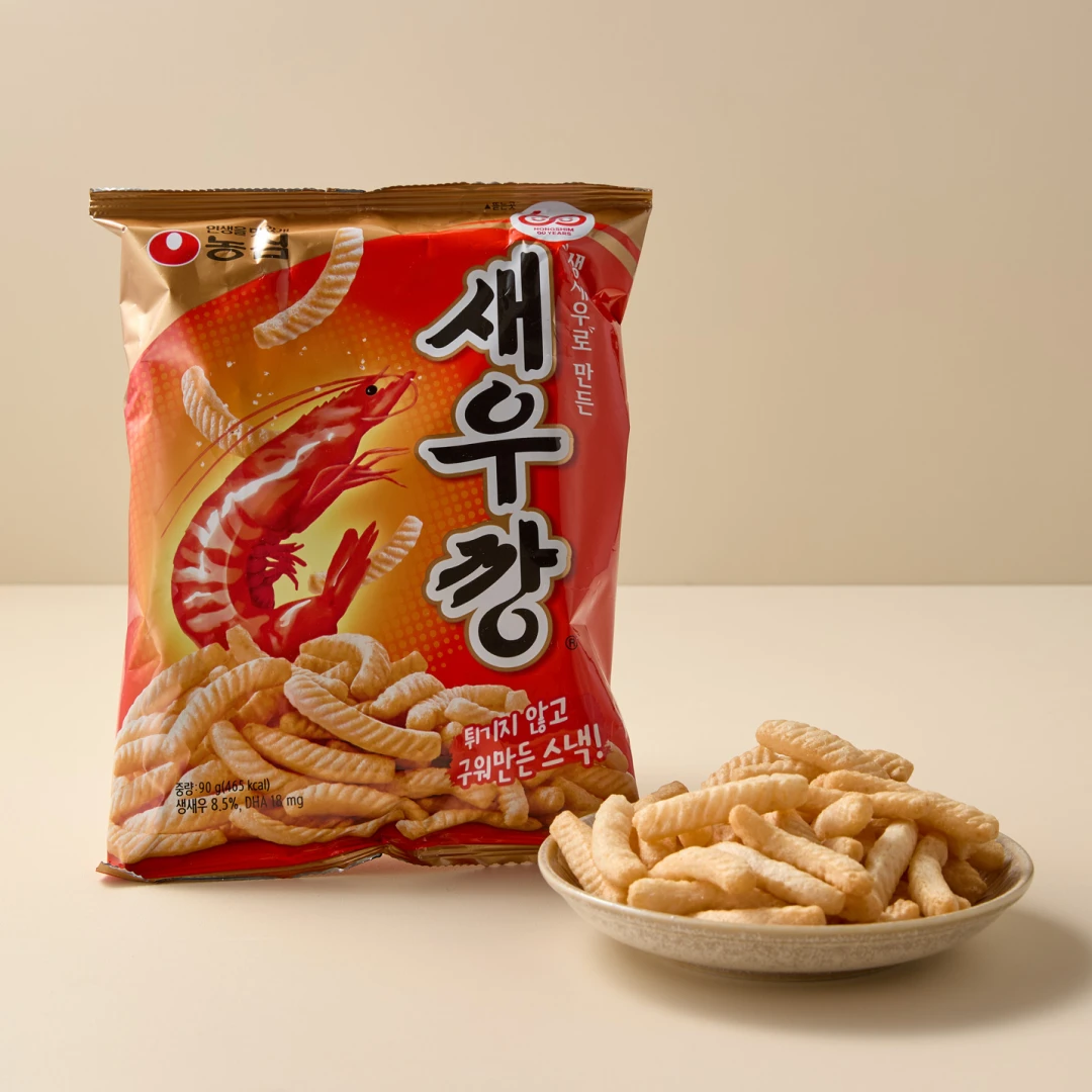 [농심] 새우깡 90g, 1봉