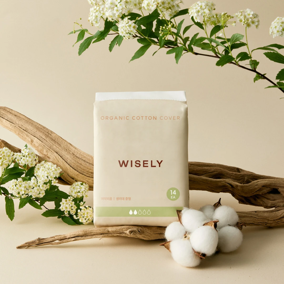 유기농 생리대 중형 14개입