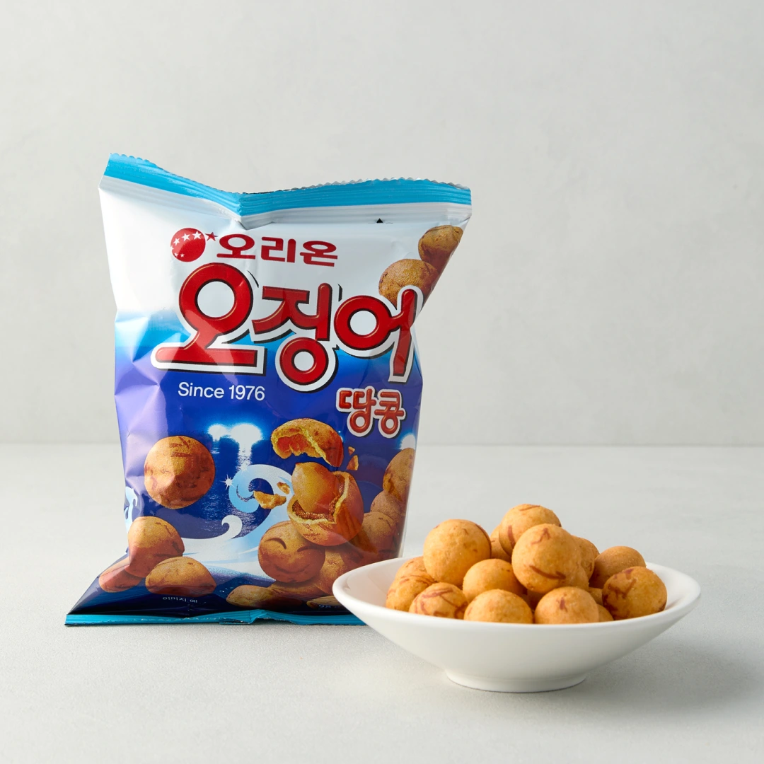 [오리온] 오징어땅콩 98g, 1봉