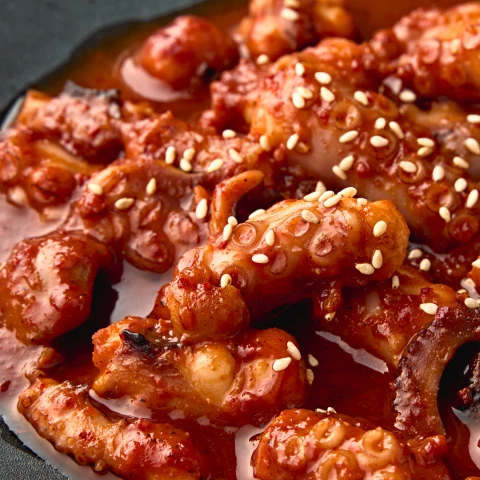 매콤한 낙지볶음 450g(낙지함량 75%)