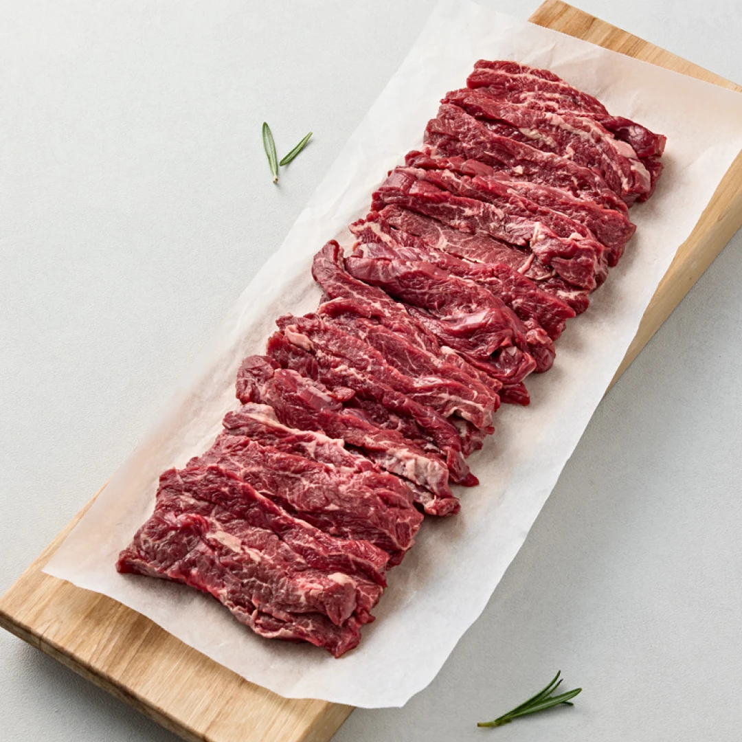 청정 호주 곡물 안창살 구이용 600g | 월,수,금 16시 재입고