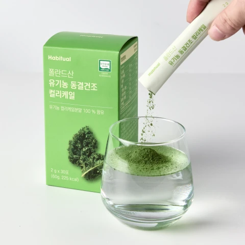 폴란드산 유기농 동결건조 컬리케일 2g x 30포