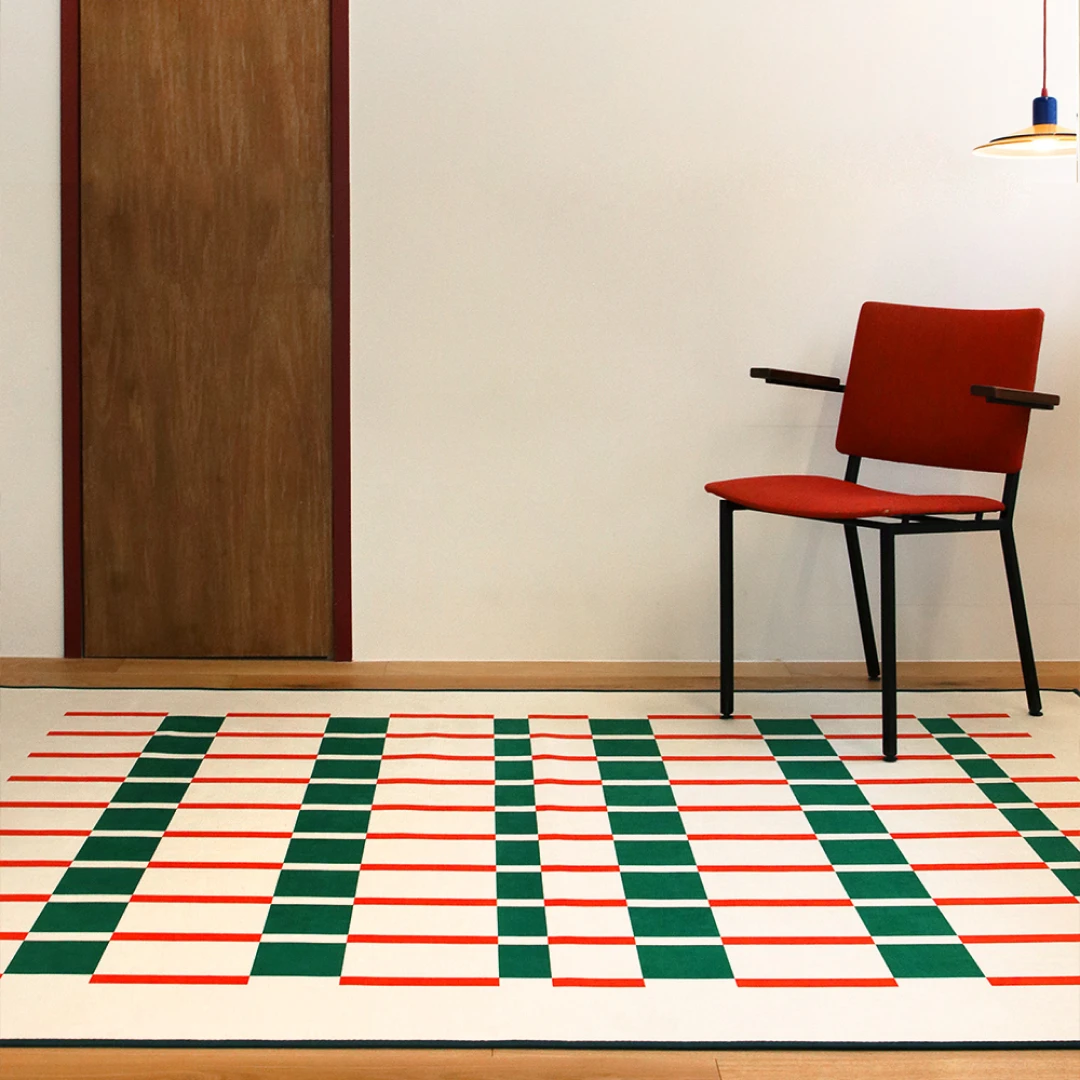 [한정수량] 바이빔 비비드 미드센추리 워셔블 러그 (100x150)