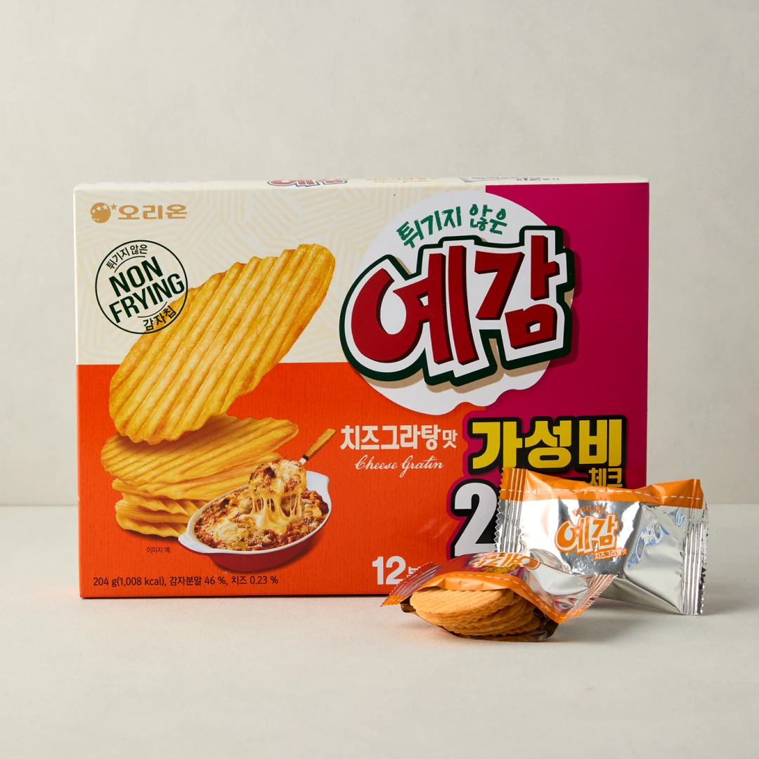 [오리온] 예감 치즈그라탕 204g