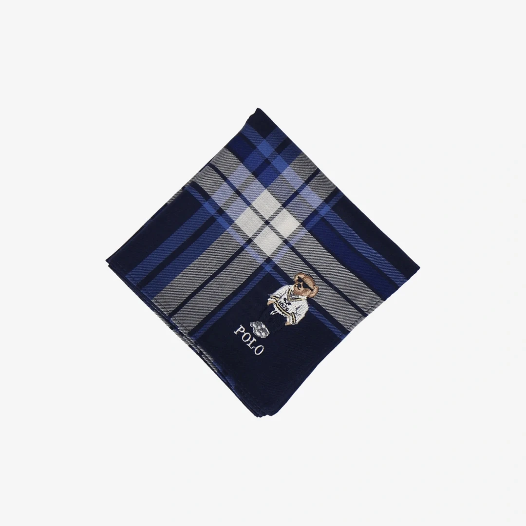 [한정수량] 폴로 랄프로렌 테디베어 손수건 (4Color)