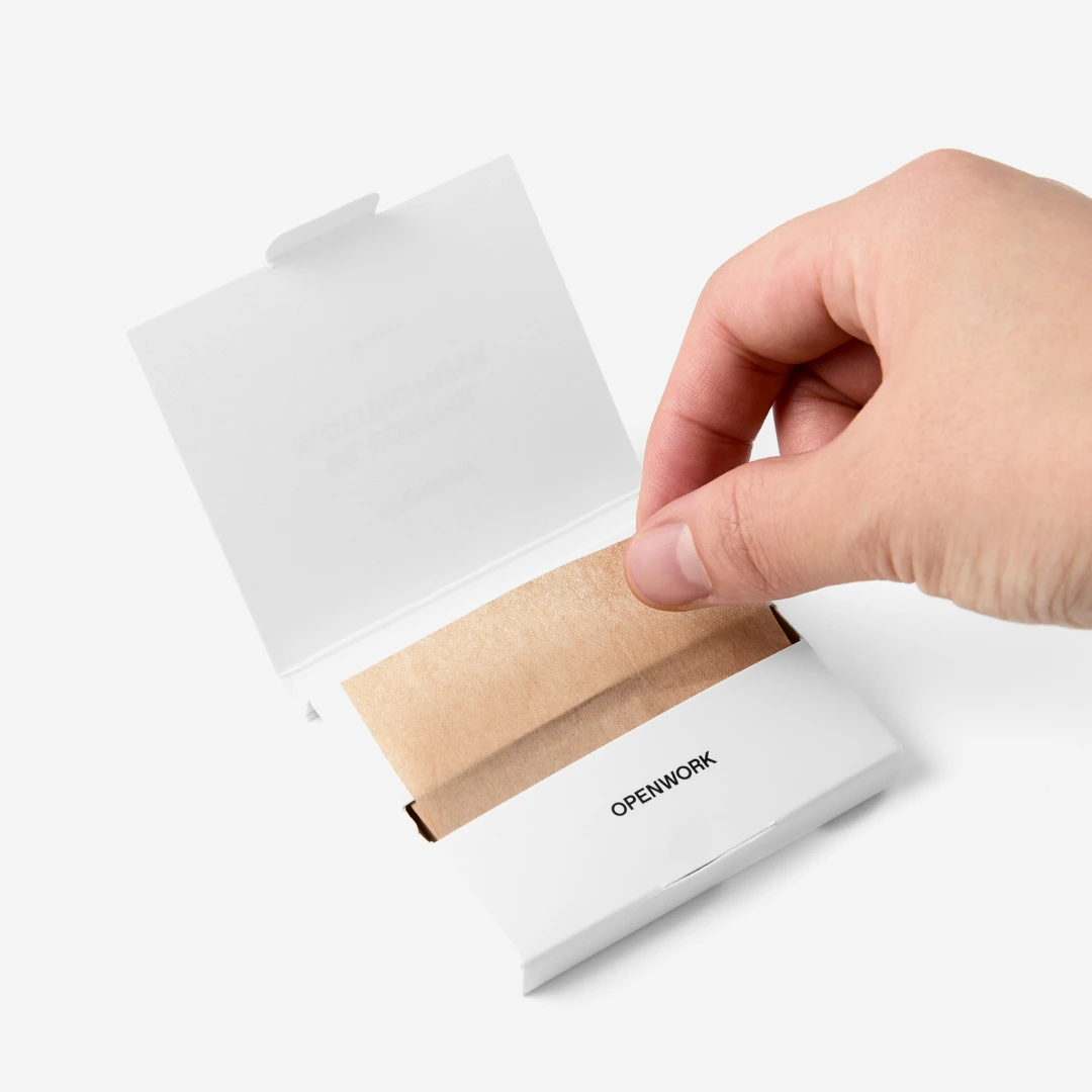 마 기름종이 100매