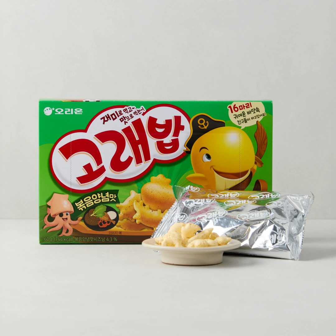 [오리온] 고래밥 볶음양념맛 4봉입